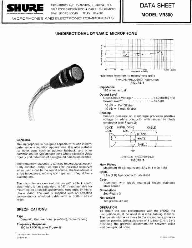 Shure Microphone VR300-page_pdf